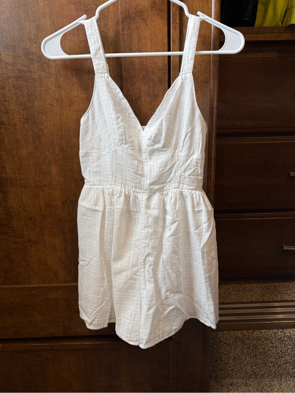 American Eagle White Romper